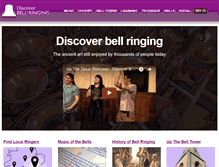 Tablet Screenshot of bellringing.org